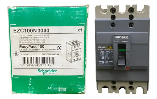 Disjuntor 40a 3p Ezc100n Ezc100n3040 Schneider