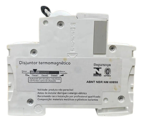 Disjuntor Acti9 Ic60n 2p 4a Curva C A9f74204 Schneider