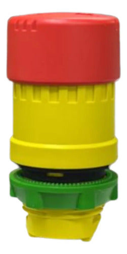 Cabeçote P/ Botão De Emergência Vermelho Zb5as834 Schneider Vermelho -
