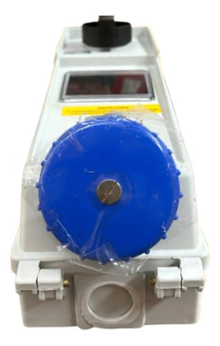 Tomada Sob Ss3006b S3006b 16a 200/250v 6h 2p+t Azul Bq Steck Azul