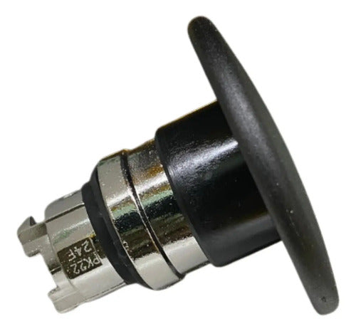 Cabeçote Para Botão Ø22mm Metálico Preto Zb4br2 Schneider Preto -