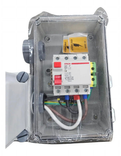 Tomada S4506d24 Steck Sobreposição Surelock 63a 6h 3p + T Vermelho