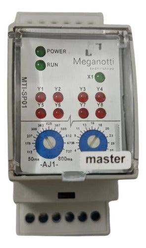 Sequenciador Pulsos De Limpeza 8 Canais Mti-sp01 Meganotti