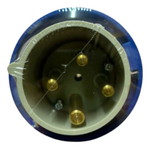 Plug N4579 63a 3p+t 200/250v 9h Ip67 Azul Newkon Steck Azul