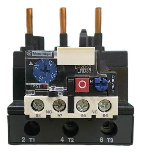 Rele De Sobrecarga Térmica 23-32a Lrd3353 Telemecanique -