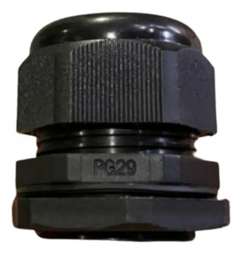 Kit Com 25 Peças: Prensa Cabo S805cpti Preto Pg29 Steck