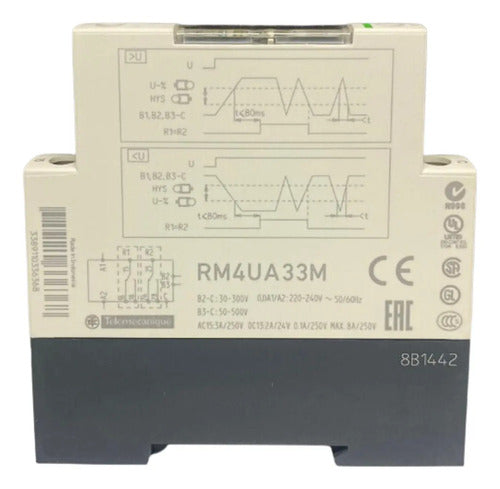 Rele Medição/controle 2naf 220/240vca Rm4ua33m Schneider 220/240