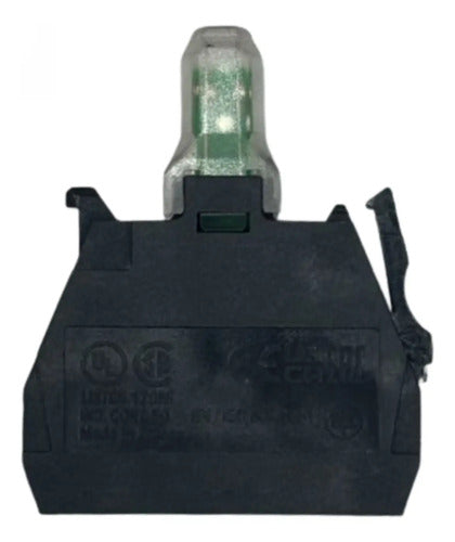Kit Com 2: Led Azul Zbvb6 24vca/cc Schneider