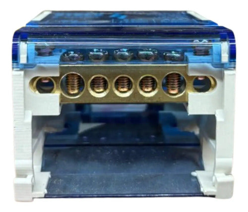 Barra De Isolamento 4p 4mod 28 Furos 100a Sdm9907 Steck