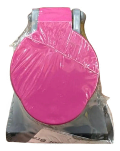 Tomada Sob Brasikon 2p+t 16a 24v 2h Li Ip44 S3002 Steck Rosa