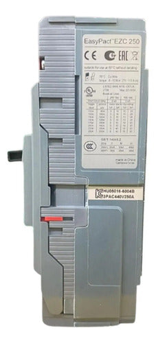 Disjuntor 250a 3p Ezc250n Ezc250n3250 Schneider