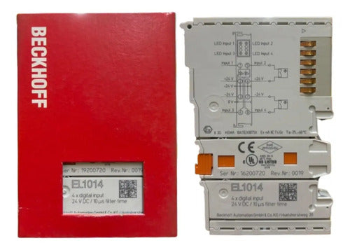 Módulo El1014 Beckhoff Terminal Ethercat 4 Canais De Entrada