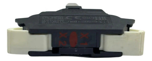 Bloco De Contato Luminoso, Led, Vermelho, Zbvm45 Schneider Vermelho 230 V