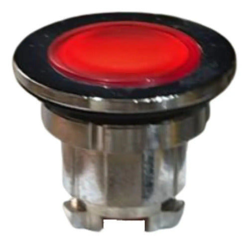 Cabeçote Para Botão Luminoso Faceado Vm Zb4fw343 Schneider