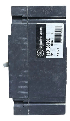 Disjuntor Tripolar Ted136100 100a 240vca GE