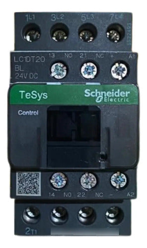 Contator Tetrapolar Tesys Deca 9a Lc1dt20bl Schneider