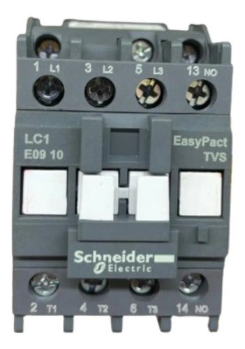 Contator 3p Tesys E 9a 1na 440vca 60hz Lc1e0910r6 Schneider 440v
