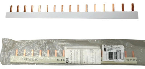 Kit 3 Barramentos 16 Disjuntores 1p 80a Pino S-1f285.b Steck