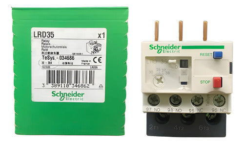Relé De Sobrecarga Térmica 30-38a Lrd35 Schneider 690v