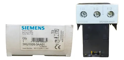 Kit Com 2 Suportes P/ Relé 3ru11/3rb10 3ru1926-3aa01 Siemens -