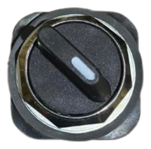 Frontal Comutador Zb3bd2 2pos 30mm Schneider Preto
