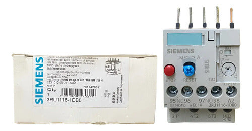 Relé Térmico De Sobrecarga 2,2-3,2a 3ru1116-1db0 Siemens Não Informado