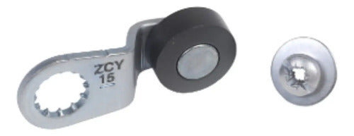 Kit Com 2: Haste Para Chave Fim De Curso Zcy15 Telemecanique Metalica -