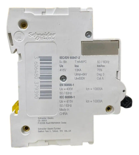 Disjuntor C120n 3p 80a Curva C 440v A9n18365 Schneider