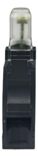 Bloco De Contato Luminoso Led Universal Bc Zbvbg1 Schneider Preto 24 A 120vca Cc