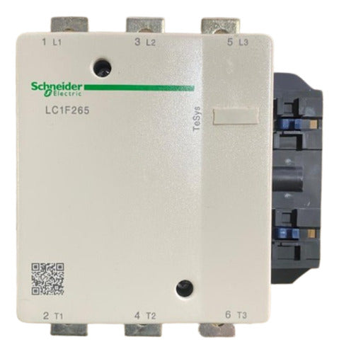 Contator 3p Tesys F 265a 120vca 50/60hz Lc1f265g7 Schneider 120 Vca