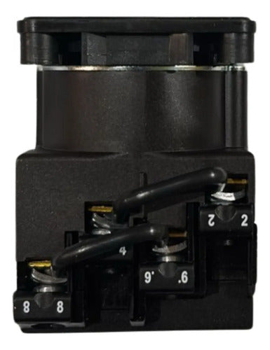 Chave Seletora K1d012u Schneider Preto