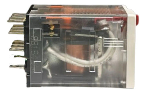 Kit Com 3: Rele Miniatura Led 4c/o 6a Rxm4ab1b7 Schneider 24vca
