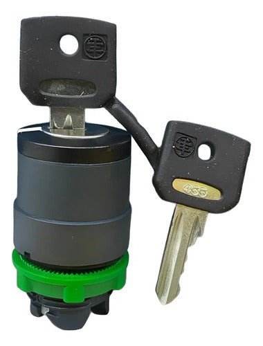 Cabecote Para Chave Seletora 22mm 2pos Zb5ag4 Schneider Preto
