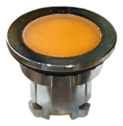 Kit Com 2: Cabeçote Para Sinalizador Zb4fv053 Schneider Laranja 0