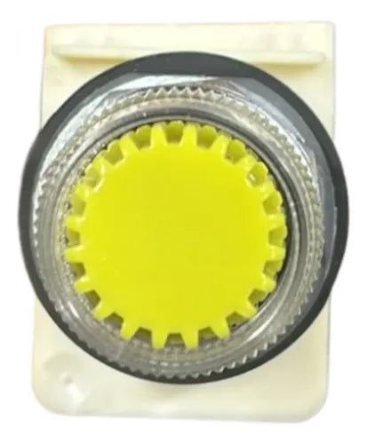Botão 30mm Metálico 120v 9001k1l38lyyh13 Amarelo Schneider Amarelo 120v