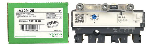 Disparador Nsx100 Ma2,5 Tripolar Lv429125 Schneider - 50-60hz