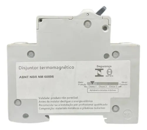 Kit Com 3: Disjuntor 1p 25a 230v Curva C Ez9f56125 Schneider
