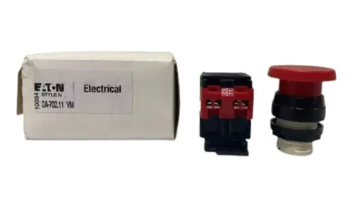 Botão 2a-702.11r 22mm 1naf Vermelho Eaton