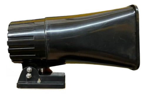 Sirene Eletrônica Programável 98sm 98sm024 24v Eaton Preta