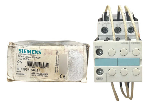 Contator Tripolar 3rt1627-1ag21 110v Siemens 110v