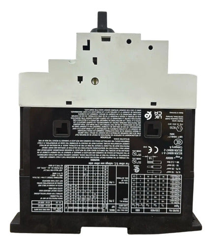 Disjuntor Motor Tripolar 55 - 65a 222413 Pkzm4-63 Eaton 690v 50 - 60 Hz