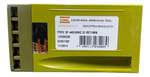 Monitor De Tensão Pvd2 3f 440v/60hz Coel
