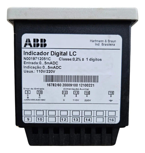 Indicador Digital Lc Abb N0019712051c