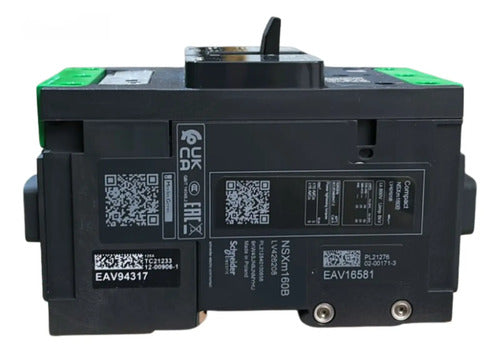 Disjuntor Nsxm 25ka Tm125d 3p Lv426208 Schneider