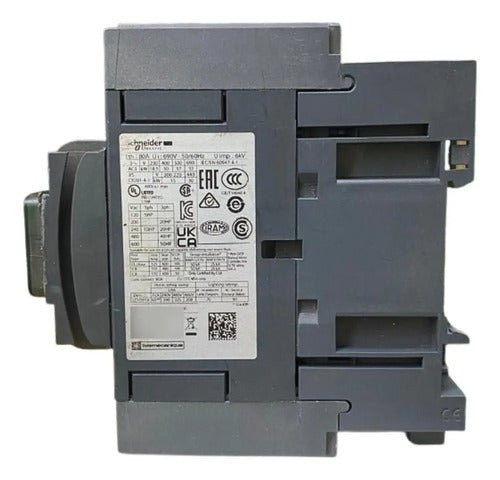 Contator Tesys 3p 65a Ac-3 24-60vca/cc Lc1d65abne Schneider 60v