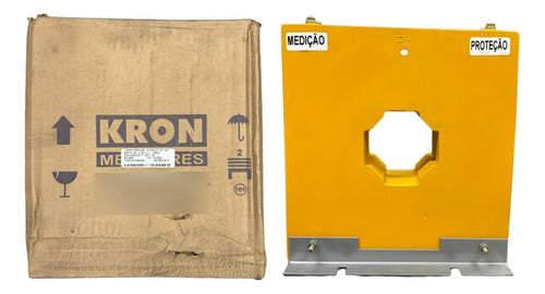 Transformador De Corrente Kr 961 800/5-5a 0,6kv 60hz Kron