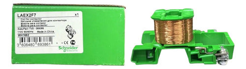 Kit Com 2: Bobina Para Contator 110vca Laex2f7 Schneider