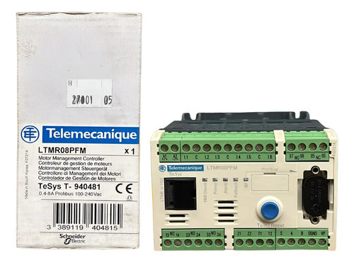 Rele Inteligente 0,4-8a 100-240v Ltmr08pfm Telemecanique 100/240 Vca