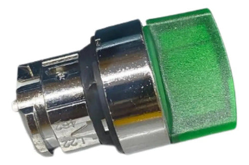 Cabeçote Para Chave Seletora Ø22mm 3 Pos Zb4bk1333 Schneider Verde