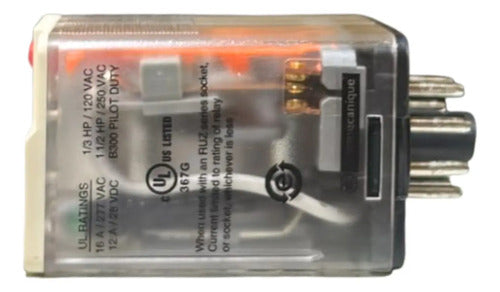 Kit Com 2: Relé Universal Com Led 10a Rumc2ab2f7 Schneider